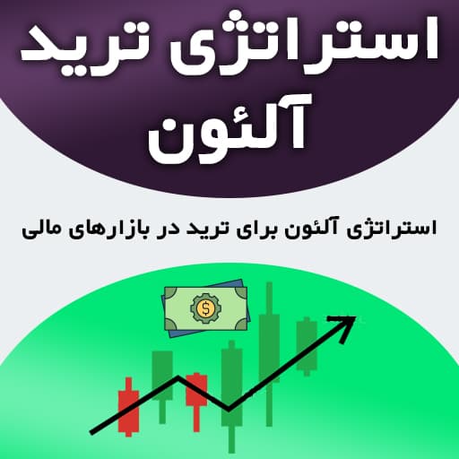 اندیکاتور ترید آلئون (Aleon) بر روی چارت معاملاتی همراه با سیگنال‌های خرید و فروش